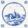 Landscape Dutch Delft Tiles